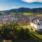 Aussicht auf eine Stadt